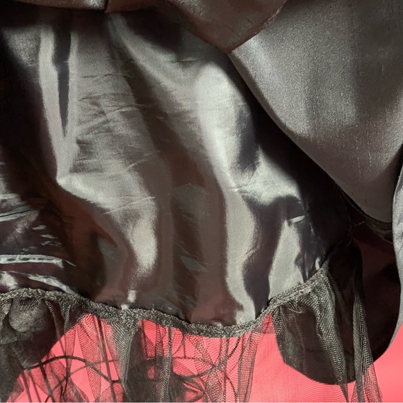 ❌NFS Vintage Y2K Oscar De La Renta Coquette Pleated Midi Skirt Rosette 8 - Picture 7 of 16